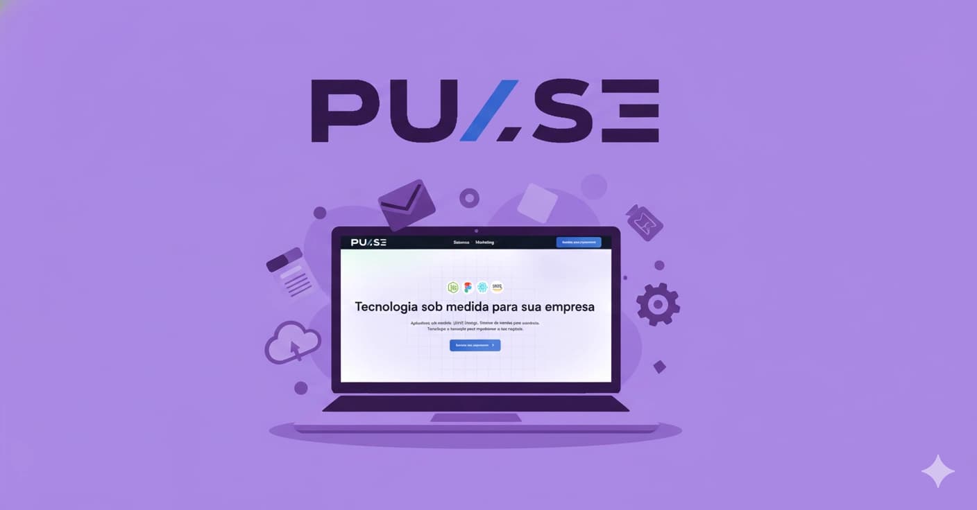 Captura de tela do projeto Studio Pulse mostrando a interface principal